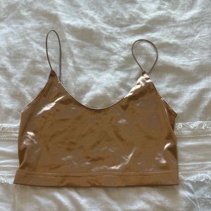 Rose gold urban outfitters top